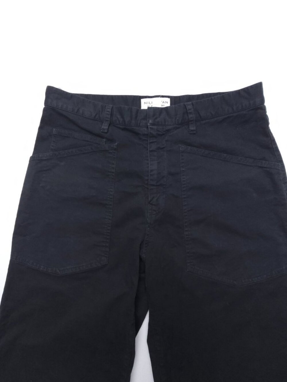 Nili Lotan Shon Pants Jet Black 6 - Picture 6 of 12